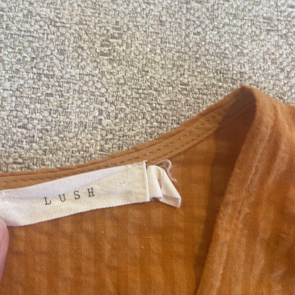 Lush Orange Romper - Picture 5 of 7